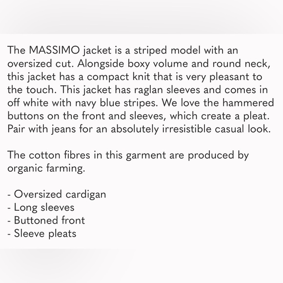 BA&SH Massimo black white NWT - Picture 4 of 10